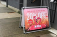 ARENA Outdoor Banner Frame - Clubcard Printing Canada