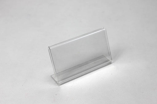 Clear Acrylic Business Card Size Display Frame - Clubcard Printing Canada