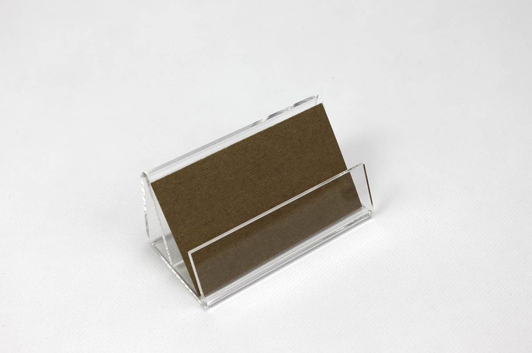 Clear Acrylic Business Card Stand - Clubcard Printing Canada