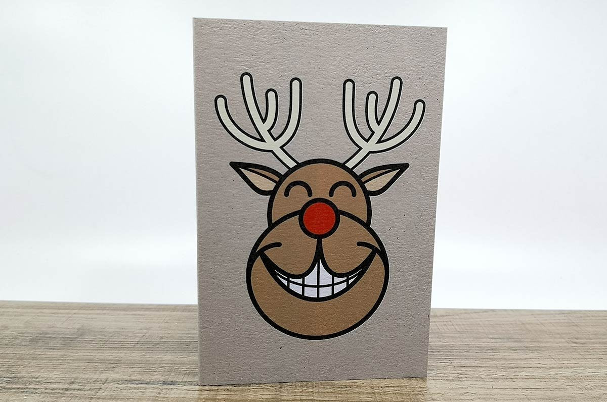 Concrete Grey Greeting Cards 20pt - Clubcard Printing Canada