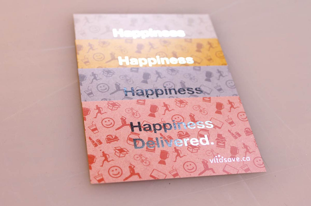 Foil Effects Business Cards 16pt - Clubcard Printing Canada