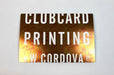 Foil Effects Folding Business Cards 16pt - Clubcard Printing Canada