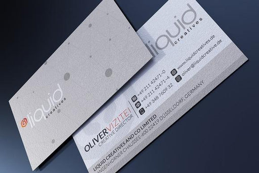 Liquid Business Card Template - Clubcard Printing Canada