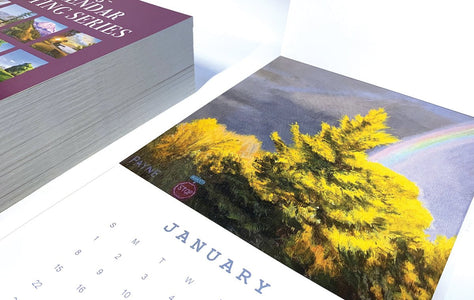 Padded Full Colour Calendars, Short Run Digital - Clubcard Printing Canada