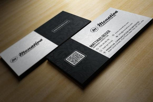 Paisley Business Card Template - Clubcard Printing Canada