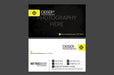 Photography Business Card Template - Clubcard Printing Canada