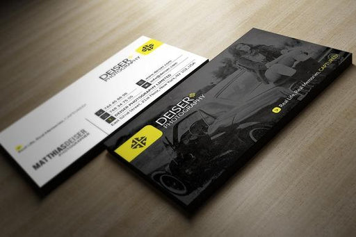 Photography Business Card Template - Clubcard Printing Canada