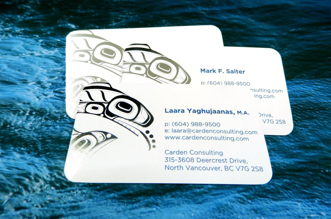 Silk Laminated Business Cards 22pt - Clubcard Printing Canada