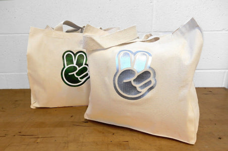 Single Colour Tote Bags - Clubcard Printing Canada