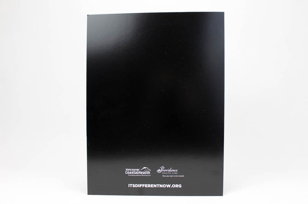 Spot Gloss Presentation Folders 16pt - Clubcard Printing Canada