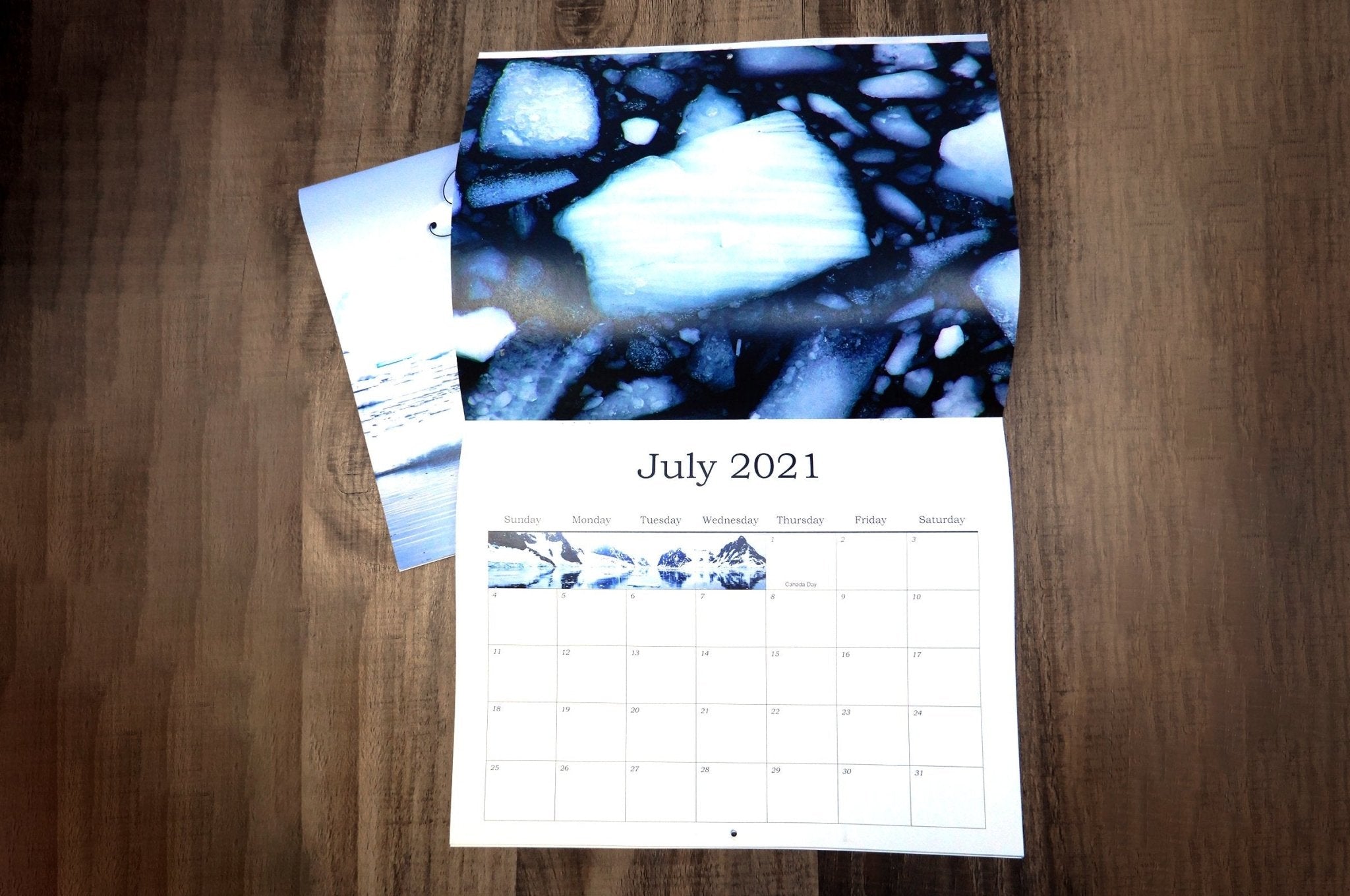 Stitched Full Colour Calendars, Short Run Digital - Clubcard Printing Canada