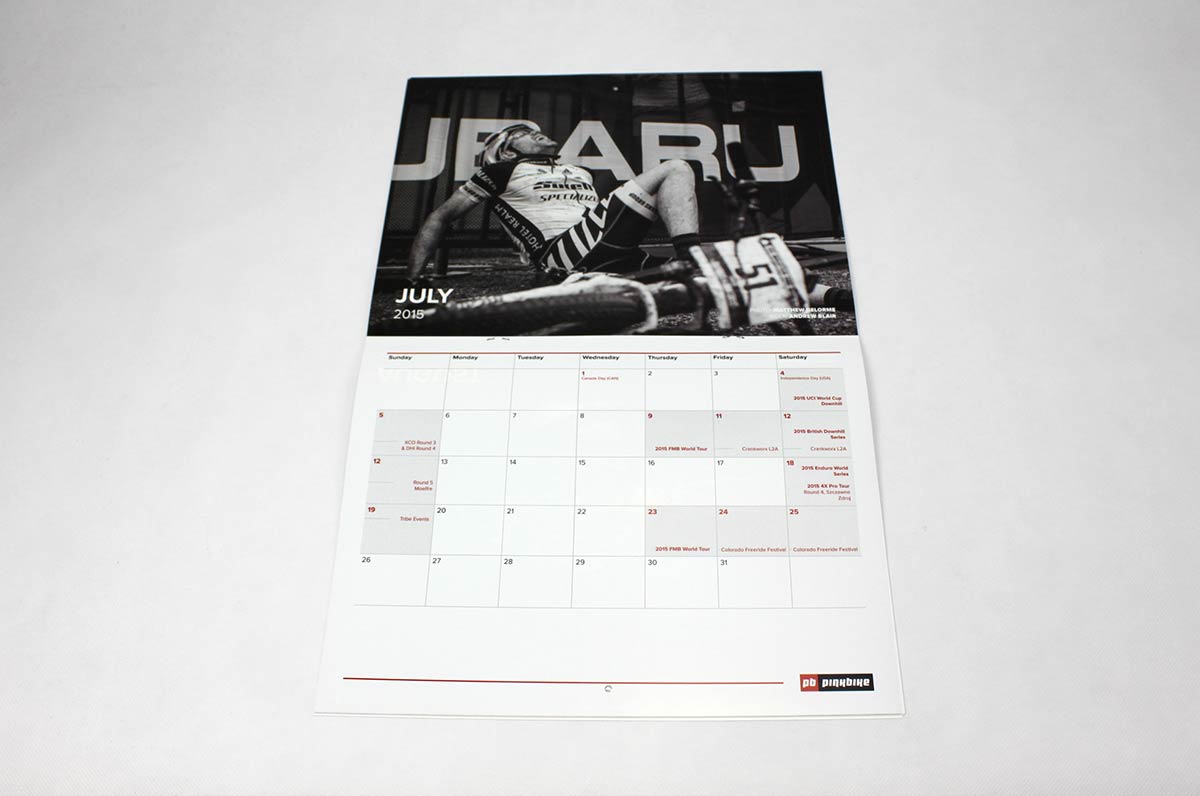 Stitched Full Colour Calendars, Short Run Digital - Clubcard Printing Canada