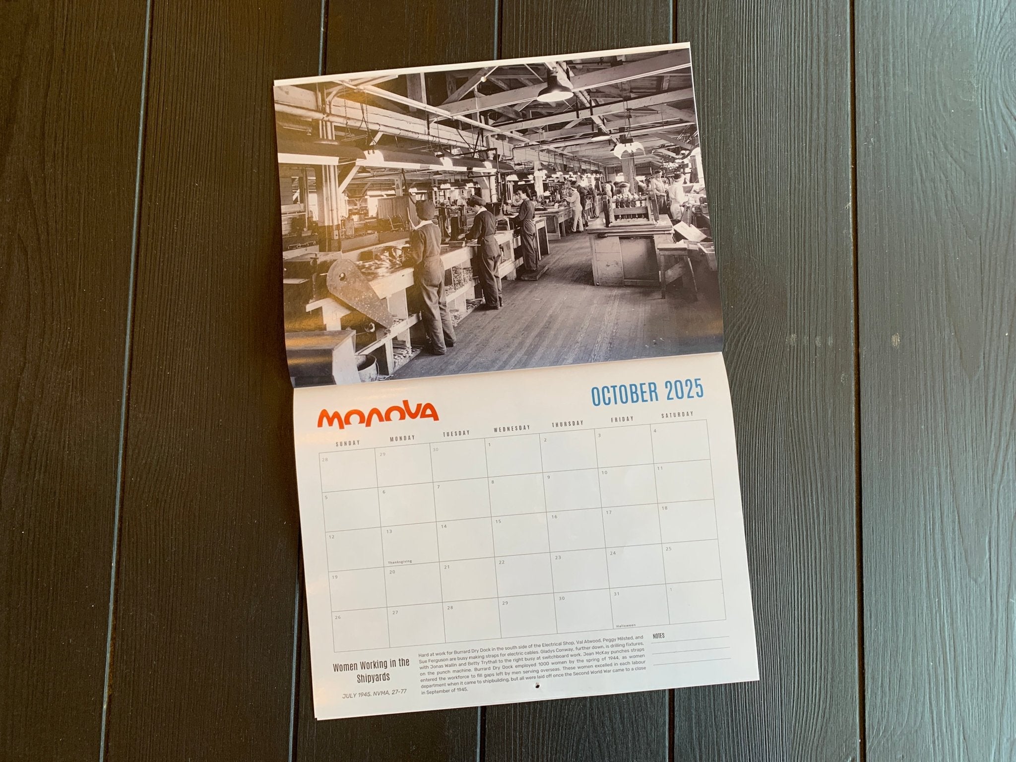 Stitched Full Colour Calendars, Short Run Digital - Clubcard Printing Canada