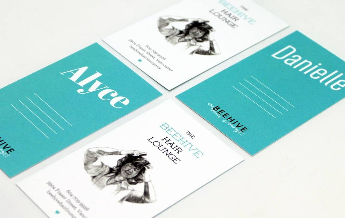 Uncoated Business Cards 14pt - Clubcard Printing Canada