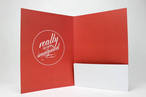 Uncoated Presentation Folders 14pt - Clubcard Printing Canada