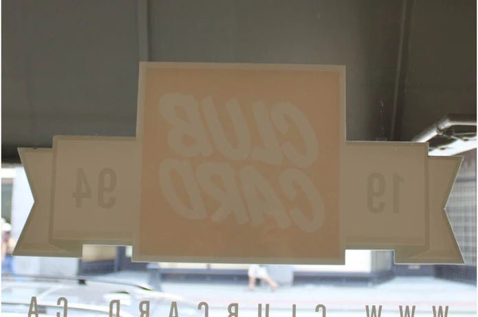 Window Stickers - Clubcard Printing Canada